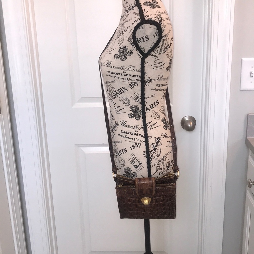 👜🌺❤️ Gently Worn Brahmin Purse